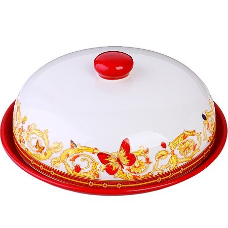 Блюдо д/блинов с крышкой 23,8х23,8х9,7см 2пр Романтика дол LR (30784) Блюдо д/блинов с крышкой 23,8х23,8х9,7см 2пр Романтика дол LR (30784)