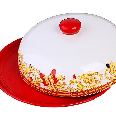 Блюдо д/блинов с крышкой 23,8х23,8х9,7см 2пр Романтика дол LR (30784) Блюдо д/блинов с крышкой 23,8х23,8х9,7см 2пр Романтика дол LR (30784)