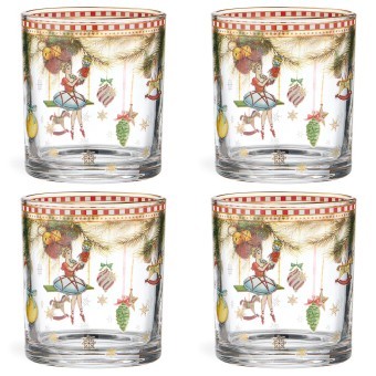 Набор стаканов из 4-х шт. "щелкунчик" 320 мл Lefard (887-471)
