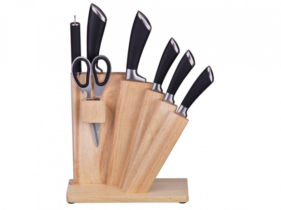 набор кухонных ножей "calve" из 39448|2 предметов. набор ножей berghoff 7пр. Agness 911-500 набор ножей 8пр. набор ножей франк мюллер. нож посуда.