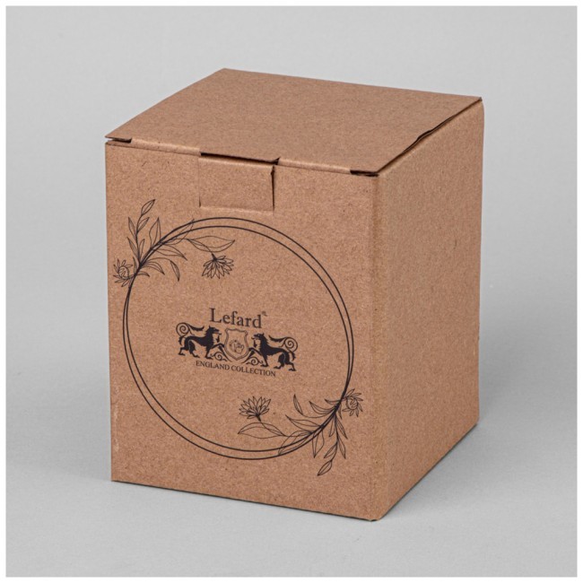 Ваза 9,2*9,2*11,9 см  цвет: белый Lefard (374-164)