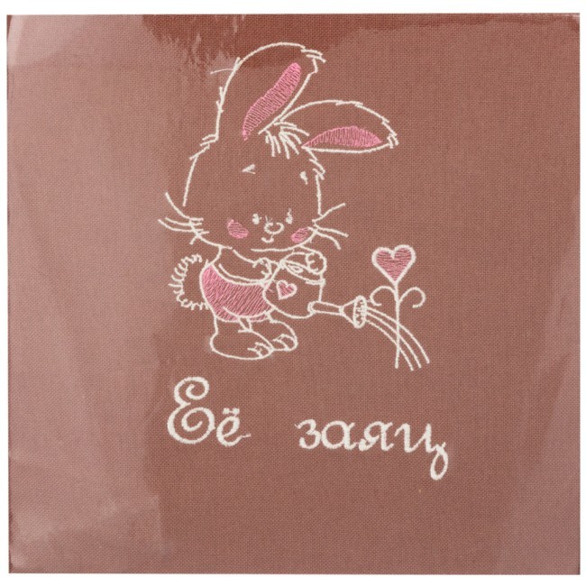 Набор фартуков из 2х-шт "парочка",100% х/б ,кофе+ пудра Lefard (850-605-67)