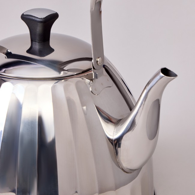 Чайник agness 3,0 л со складывающейся ручкой, сталь 18/10, индукционное капсульное дно Agness (937-910)