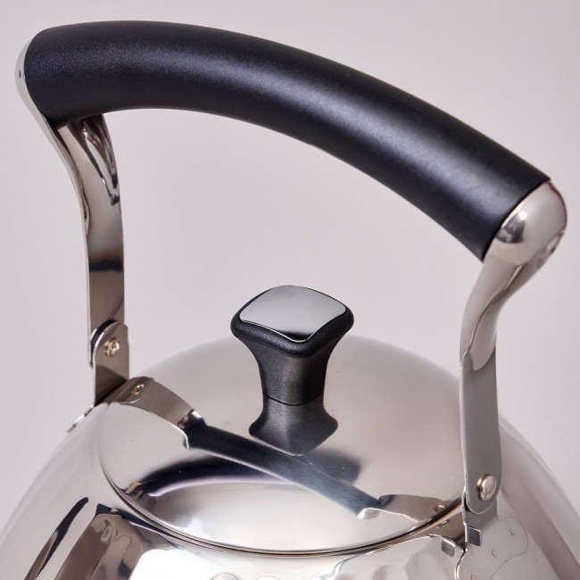 Чайник agness 3,0 л со складывающейся ручкой, сталь 18/10, индукционное капсульное дно Agness (937-910)