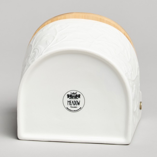 Банка для соли с дер.крышкой lefard "meadow" 11,5*11*9,5 см 450 мл Lefard (587-239)