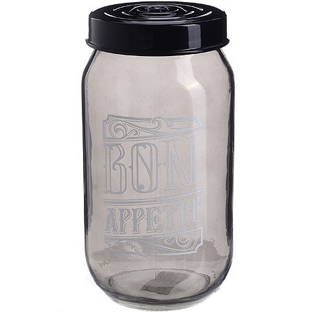 Банка для сыпучих 1 л. черная Mayer&Boch (80763) Банка для сыпучих 1 л. черная Mayer&Boch (80763)