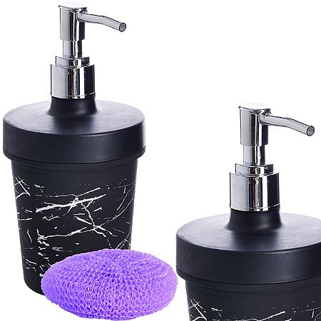 Дозатор для мыла 320мл, с губкой Mayer&Boch (80782)