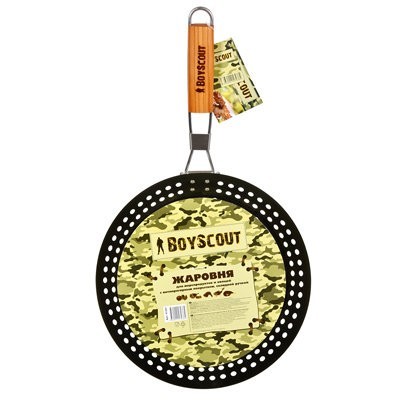 Жаровня антипригарная Boyscout со складной ручкой (61261) (53802) Жаровня антипригарная Boyscout со складной ручкой (61261) (53802)