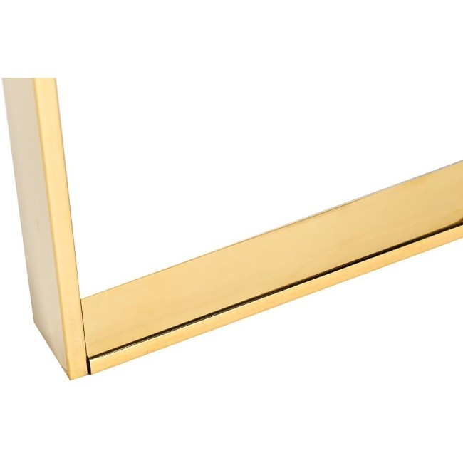 Стол журнальный прозр.стекло/золото d.50*55см (TT-00001345)