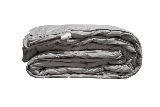 Одеяло Прима 200*220 экстра, 100% пух гусиный серый (TT-00013007)