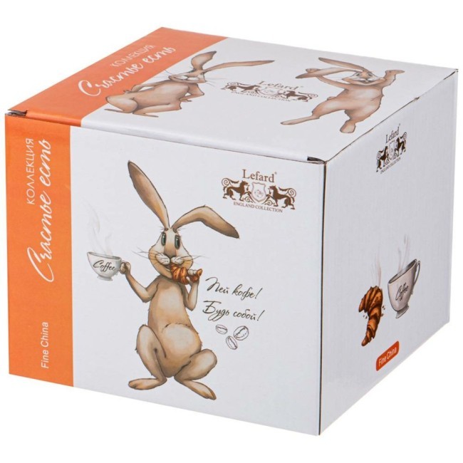 Кружка lefard "счастье есть" 400 мл Lefard (85-1792) Кружка lefard "счастье есть" 400 мл Lefard (85-1792)