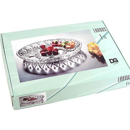 Менажница 30х20х4см, 5 секций,стек Larous (1069)