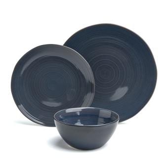 Набор обеденный bronco "concept" на 4пер. 12 пр. синий Bronco (576-1010)