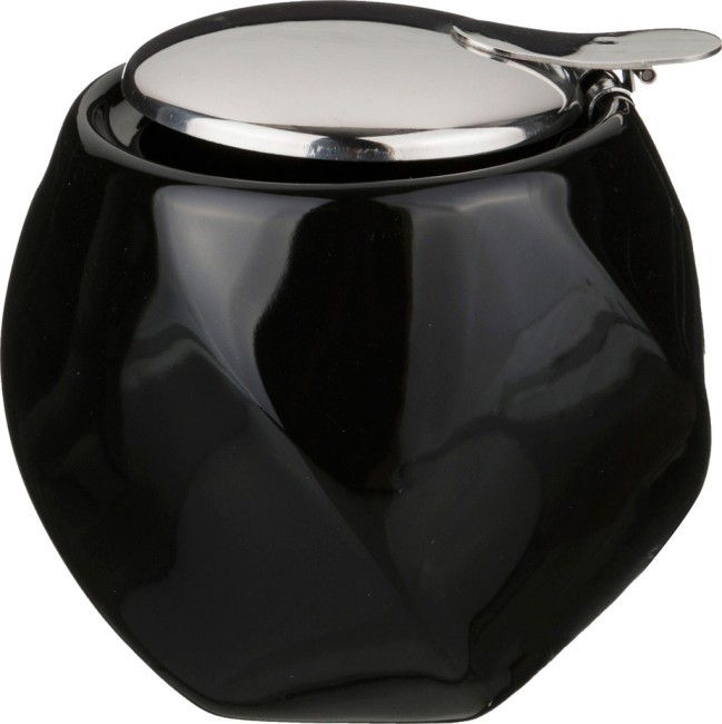 Сахарница 300 мл. черная Agness (470-197) Сахарница 300 мл. черная Agness (470-197)