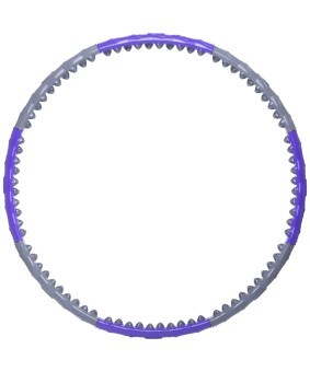 БЕЗ УПАКОВКИ Обруч массажный STARFIT HH-107 разборный, двухрядный, серый/фиолетовый (2118415) БЕЗ УПАКОВКИ Обруч массажный STARFIT HH-107 разборный, двухрядный, серый/фиолетовый (2118415)