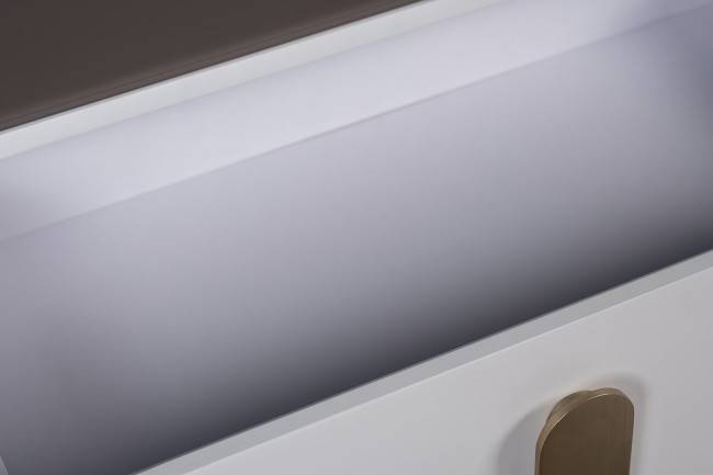 Комод светлый с металл. каркасом 140*50*85см (TT-00012678)