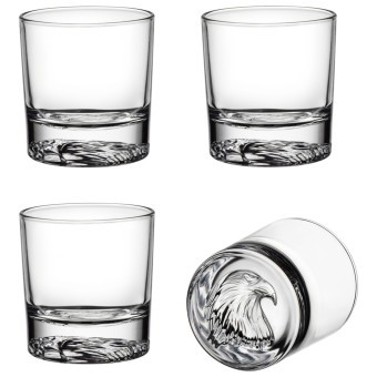 Набор стаканов для виски "eagle", 4 шт/310 мл Lefard (687-019)
