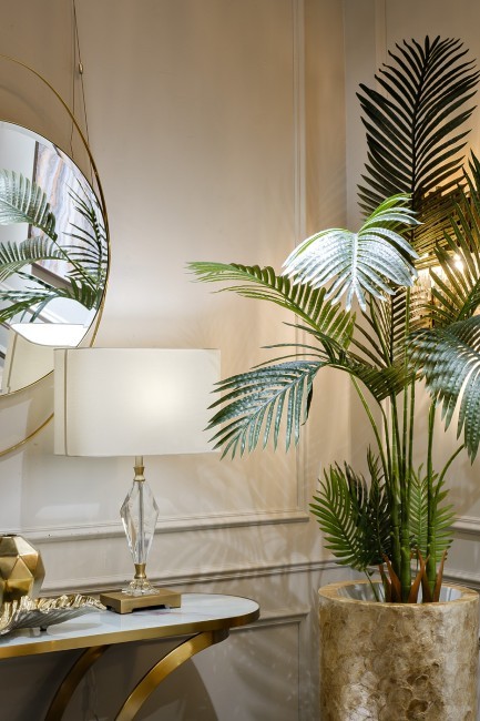 Лампа настольная плафон белый h66см (TT-00001534) Лампа настольная плафон белый h66см (TT-00001534)