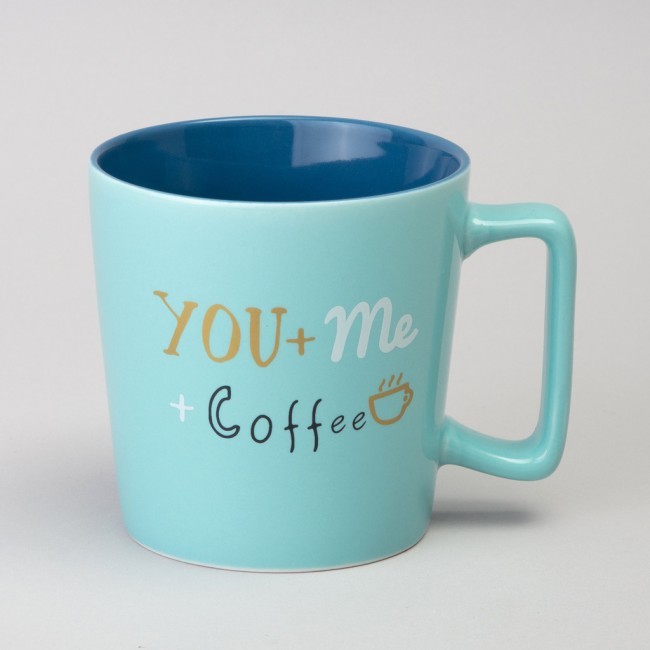 Кружка "you+me+coffee" 365 мл Lefard (260-947)