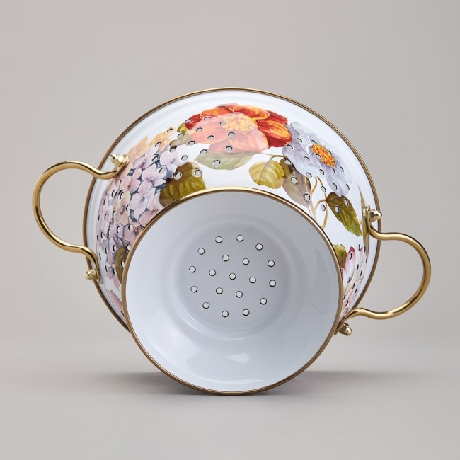 Дуршлаг agness эмалированный серия фландрия, 20см Agness (950-596)