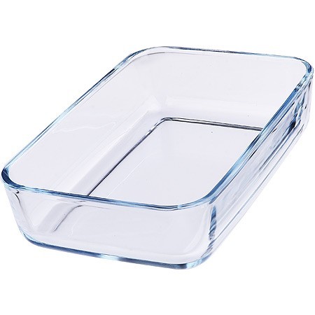 Жаровня стекло высокая 0,95л 20,5х13,5х5см LR (31047)