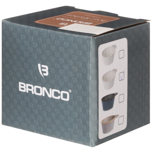 Набор форм для выпечки и сервировки bronco "soul kitchen"2 шт. 8/10*8*4,5см 100мл синий Bronco (189-362)