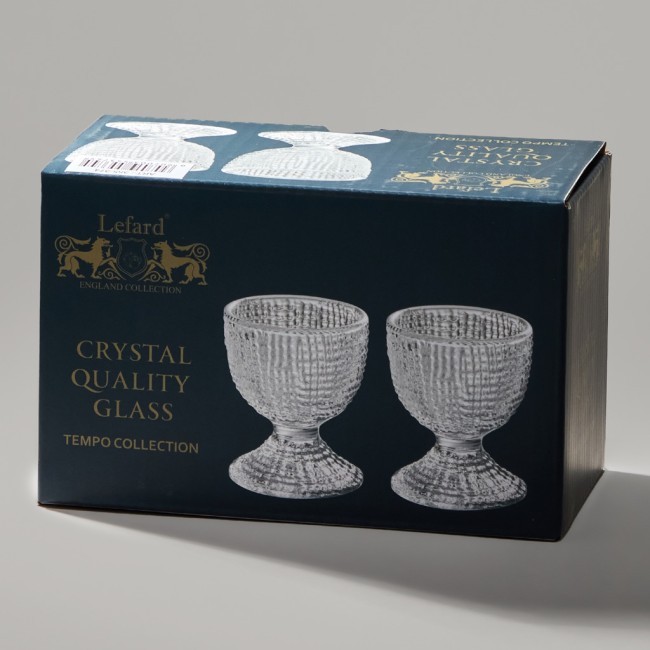 Набор подставок под яйцо "tempo" 2 шт. 5,5х5,5х6 см Lefard (355-374)