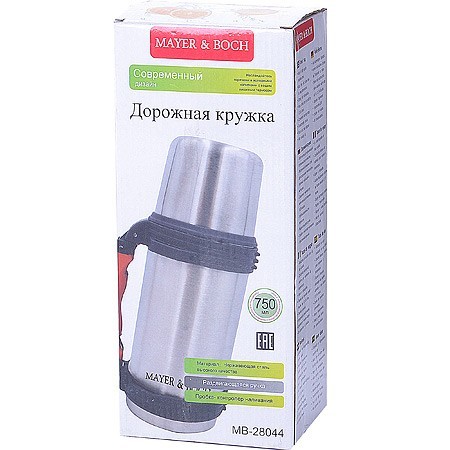 Термос нерж.750мл мет/колба Mayer&Boch (28044) Термос нерж.750мл мет/колба Mayer&Boch (28044)