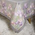 Скатерть "ирисы" 160х220см ,серый, 100% хлопок,твил пропитка (850-755-21) 