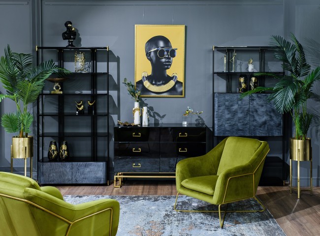 Холст "Африканка-1" 100х70см, багет алюм(зол) (TT-00006564) Холст "Африканка-1" 100х70см, багет алюм(зол) (TT-00006564)