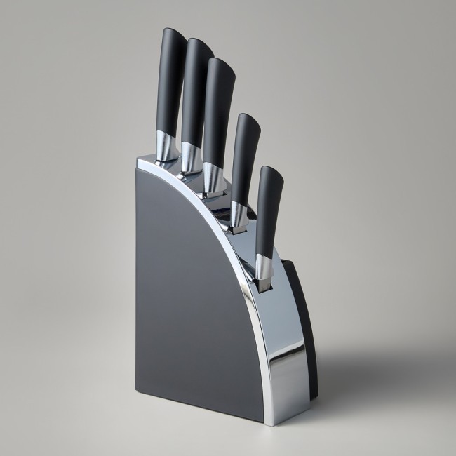 Набор ножей agness на пластиковой подставке, 6 предметов Agness (911-744)