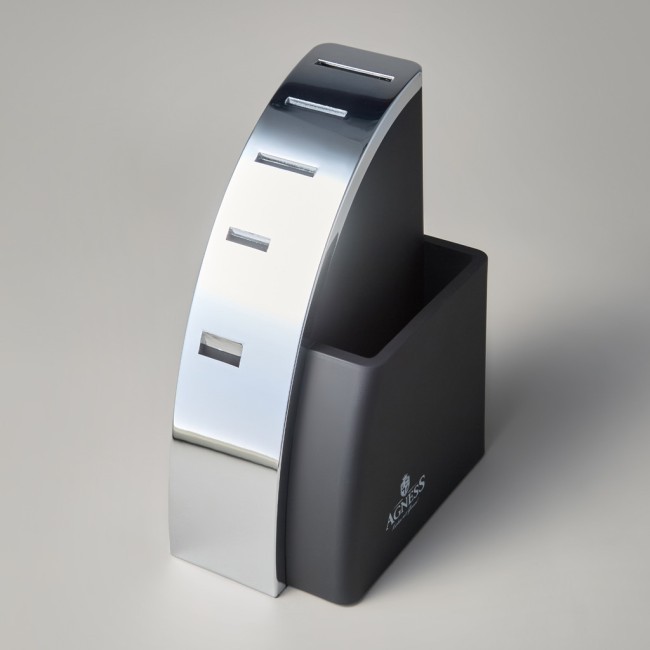 Набор ножей agness на пластиковой подставке, 6 предметов Agness (911-744)