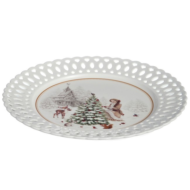 Набор тарелок обеденных lefard "морозко" 2 шт. 26,5 см Lefard (441-047)