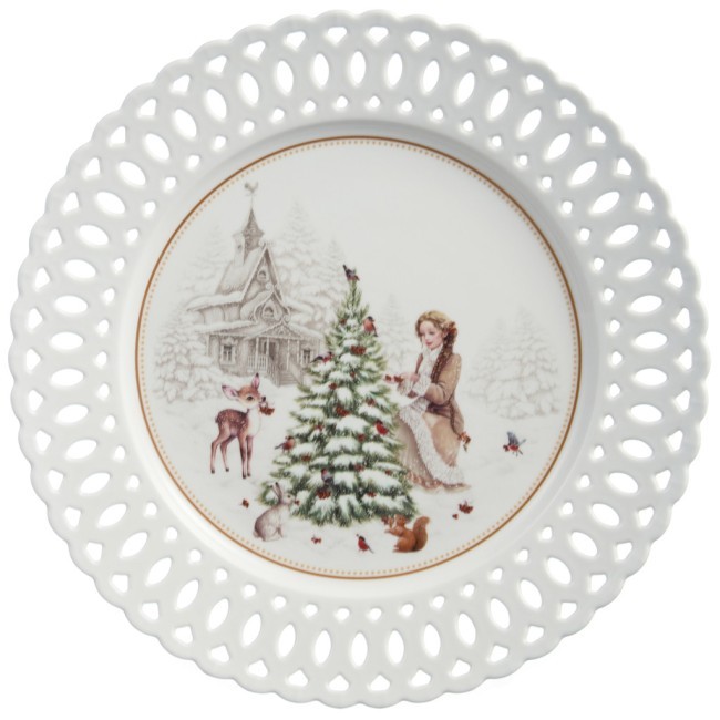 Набор тарелок обеденных lefard "морозко" 2 шт. 26,5 см Lefard (441-047)