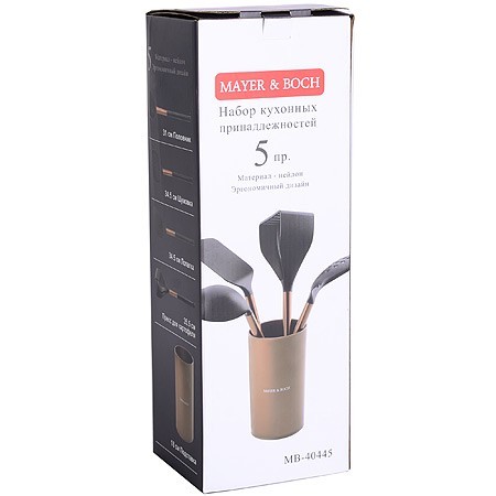 Набор половников на подставке 5 пр нейлон/полипропилен Mayer&Boch (40445)