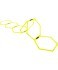 Набор шестиугольных напольных обручей JÖGEL Agility Hoops JA-216, 6 шт. (766112)