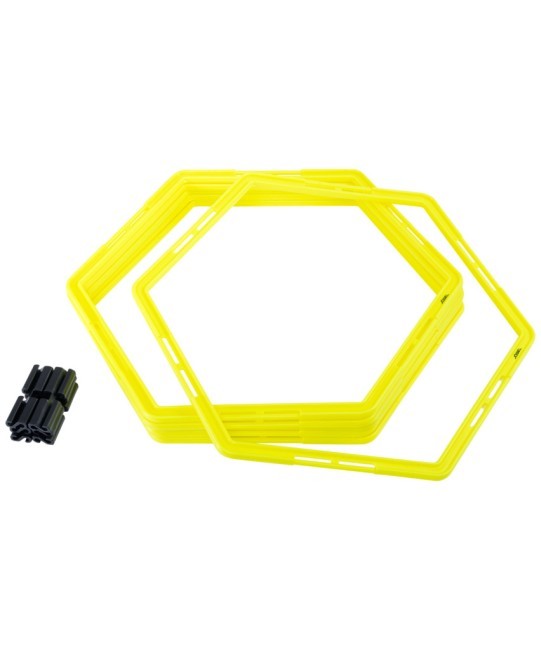 Набор шестиугольных напольных обручей JOGEL Agility Hoops JA-216, 6 шт. (766112)