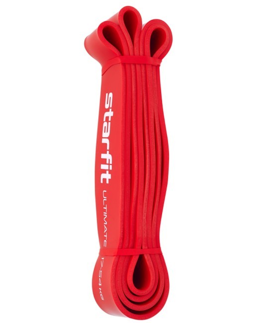 Эспандер ленточный для кросс-тренинга Starfit ES-803, 17-54 кг, 208х4,4 см, красный (1676095)