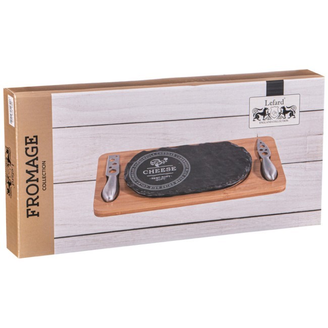 Набор для сыра lefard "fromage" 4 предмета Lefard (474-124) Набор для сыра lefard "fromage" 4 предмета Lefard (474-124)