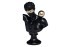 Статуэтка "Античный бюст" мужской черн. 24*14*h.35см (TT-00006375)