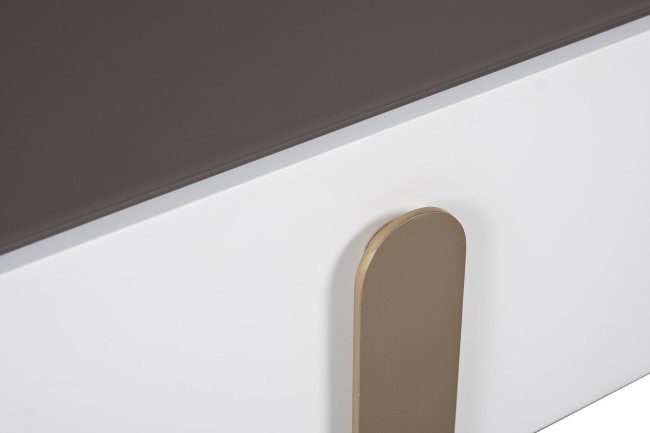 Консоль светлая с металл. каркасом 140*40*82см (TT-00012679)