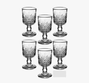 Рюмка CALVIN набор из 6 шт.,50 мл (2003-SH2003GCL) Рюмка CALVIN набор из 6 шт.,50 мл (2003-SH2003GCL)