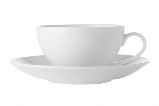 Чашка с блюдцем Белая коллекция, 0,25 л - MW504-FX0138 Maxwell & Williams