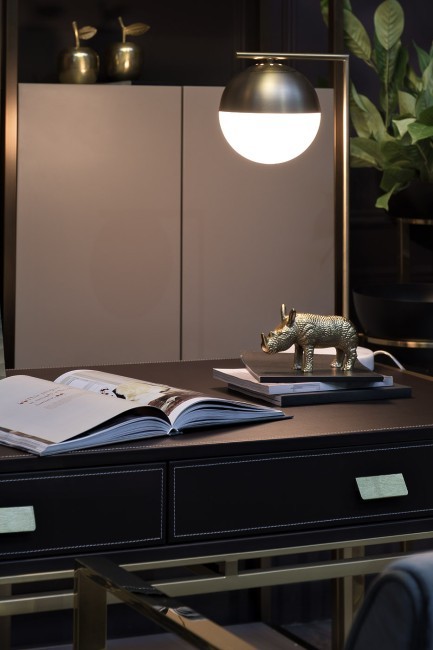 Лампа настольная металл цвет золото d45*55см (TT-00001535) Лампа настольная металл цвет золото d45*55см (TT-00001535)