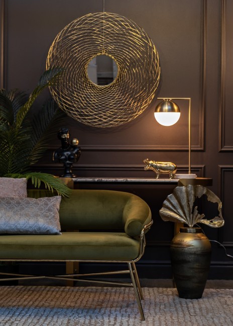 Лампа настольная металл цвет золото d45*55см (TT-00001535) Лампа настольная металл цвет золото d45*55см (TT-00001535)