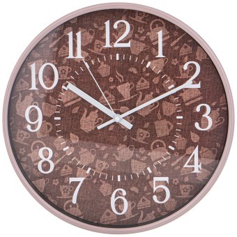 Часы настенные "coffee time" 30,5 см Lefard (221-356)