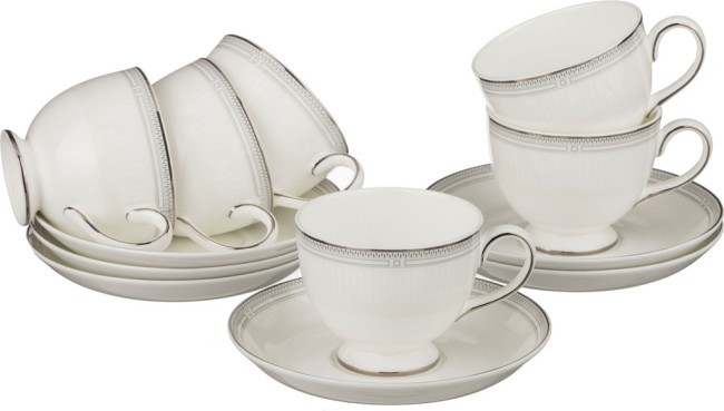 Чайный набор "грэй" на 6 персон 12 пр. 250 мл. Lefard (22-1086)