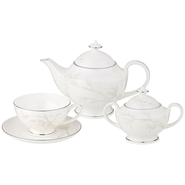 Чайный сервиз lefard "медиссон" на 6 пеp. 14 пр. 1200/300/250 мл Lefard (440-246)