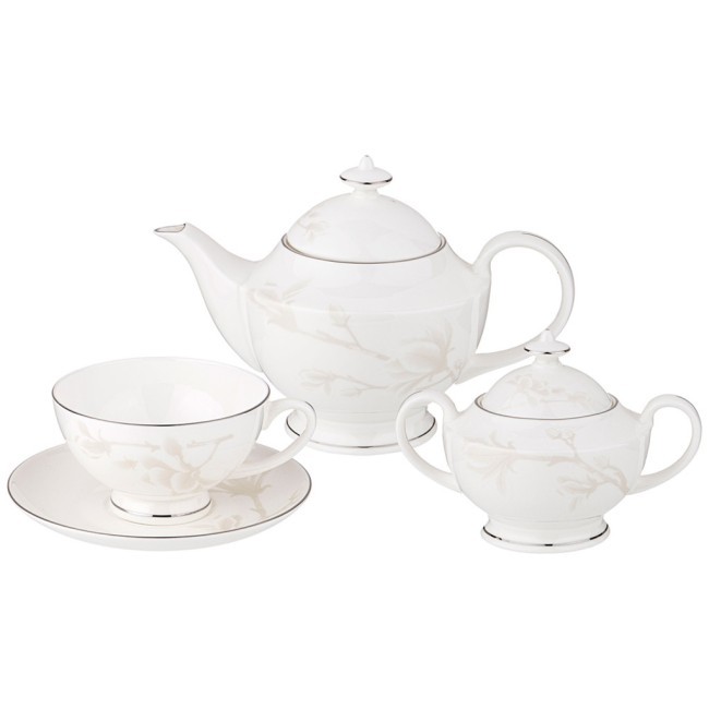 Чайный сервиз lefard "медиссон" на 6 пеp. 14 пр. 1200/300/250 мл Lefard (440-246)