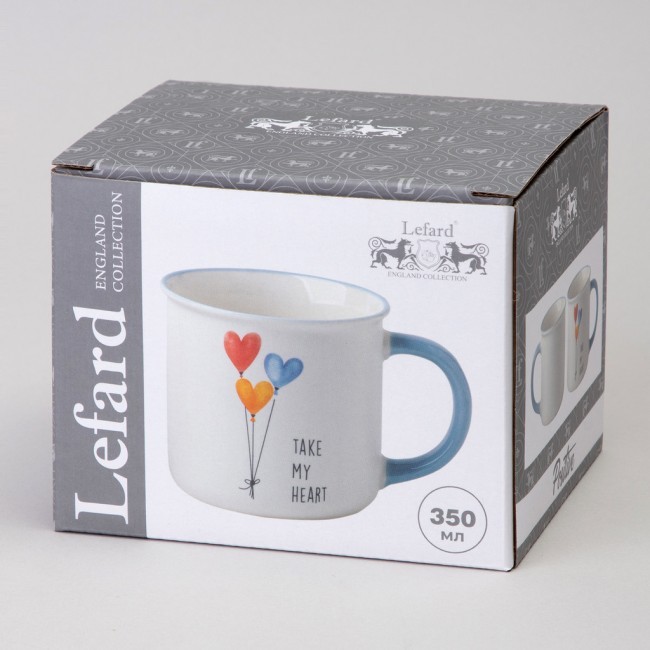 Кружка "take my heart" 350 мл Lefard (260-960)